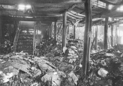  250.000 Bücher verbrannten durch den Bombenangriff vom 29.4.1942 