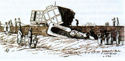 Das machte Schlagzeilen: Eisenbahnunfall bei Glückstadt am 25. Oktober 1857