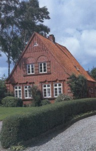 Typisches Einfamilienhaus der Heimatschutzarchitektur