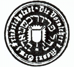 Siegel der jüdischen Gemeinde Friedrichstadt 