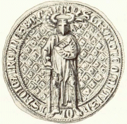 Siegel des holsteinischen Grafen Gerhard III. genannt auch "der Große Gerhard"