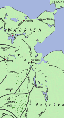 Westslawische Stämme in Nordelbien vor der deutschen Besiedlung 