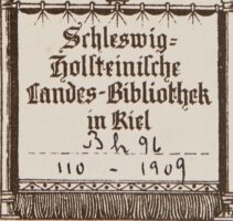  Beitragsbild für Schleswig-Holsteinische Landesbibliothek