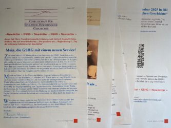  Beitragsbild für Erster Newsletter der GSHG